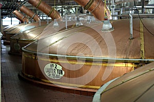 Brewery Beer Lauter Tun Kettles, Miller Beer