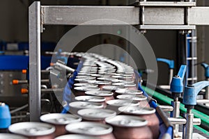 Full Production of a Brewery Canning Line photo