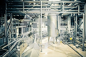 Brewery interior