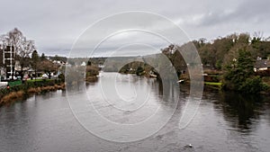 The Brewery Pool on River Cree upstream of the Creebridge in Newton Stewart photo