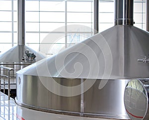 Brewing production - mash vats