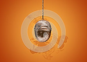 Brewing tea with infuser