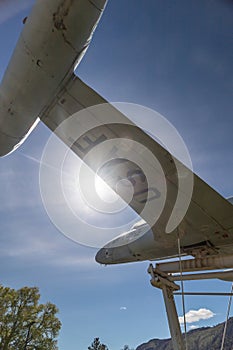 Lockheed Shooting Star Jet on display outside the American Legion Post 97