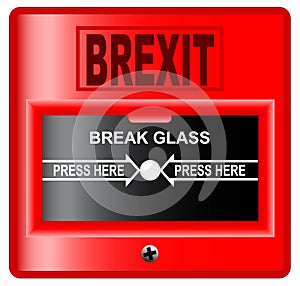 Brexit Break Glass Alarm