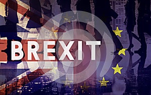 Brexit Britain Leave European Union Quit Referendum Concept