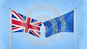 Brexit concept - United Kingdom leave the European Union