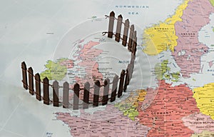 Brexit conceptual Map.