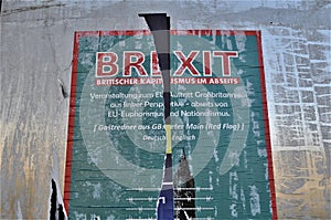 Brexit Poster 2 Vienna, Austria