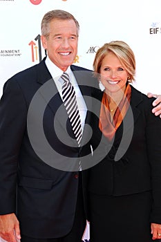 Brian Williams,Katie Couric