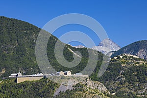 Briancon forts (Enceinte urbaine de Briancon), UNESCO site, Briancon, Savoy, France