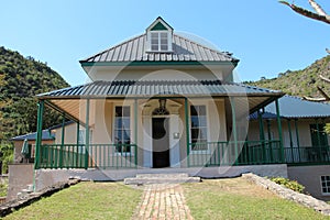 Briars, the small house in which Napoleon lived when he first arrived on the island of St Helena