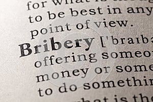 bribery