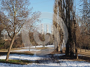 Bricel river park in Chivasso