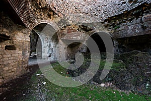 Brick Arches - Abandoned Pig Iron Industrial Blast Furnace - Scranton, Pennsylvania