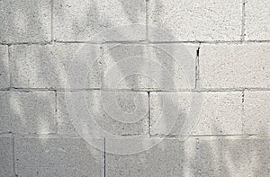 Brick background with shadow accent
