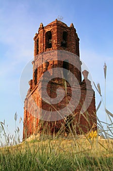 Brick bell tower