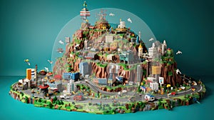 Brick by Brick: A LEGO World Unveiled