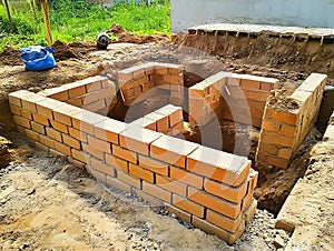 Brick Building Masonry Bricklayer Construction Foundation architecture