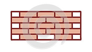 Brick Bridge, Historic Construction, vector design Generative AI