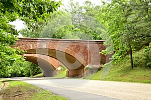 Brick bridges nr Williamsburg photo