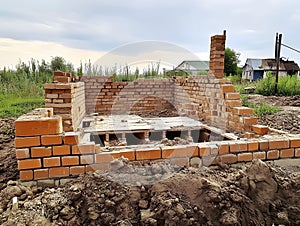 Brick Building Masonry Bricklayer Construction Work Foundation architecture