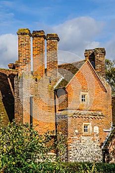 Brick built English mansion