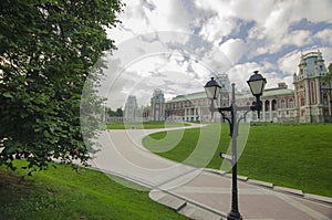 Brick Castle in Tsaritsyno park