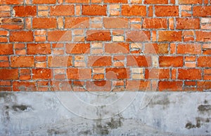 Brick Cement wall background textured