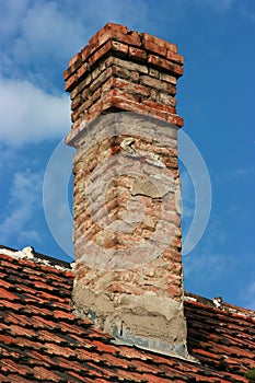 Brick chimney