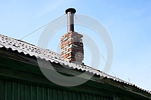 Brick chimney