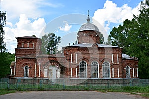 Brick Church in eclectic style, built in 1911-1916 with shipowners Bogomolovym belonged to ukrainiski community photo