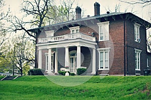 Brick Colonial House