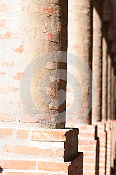 Brick columns