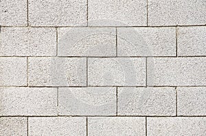 Brick concrete wall