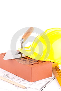 Brick and construction tools