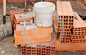 Brick and construction tools