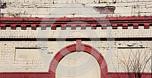 Brick Facade in Downtown Kingsport