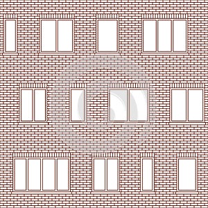 Brick facade pattern 1