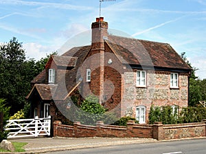 Brick and Flint Cottage