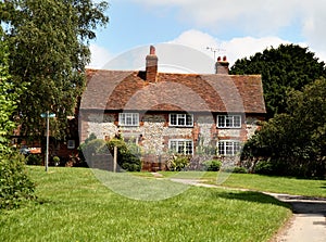 Brick and Flint Cottage