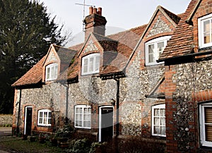 Brick and Flint Cottages