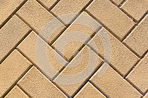 Brick floor, background and texture