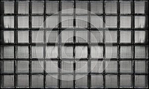 Brick glass wall pattern texture background