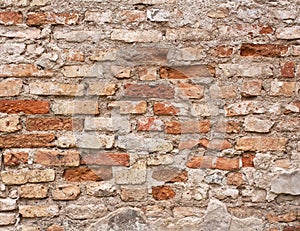 Brick grunge wall background