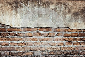 Brick grunge wall background