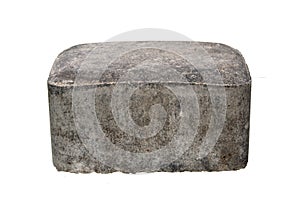 Brick isolated on white background