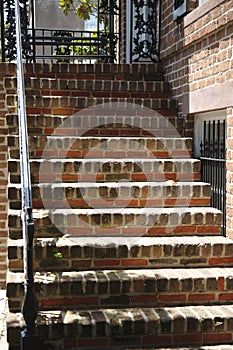 Brick Outdoor Staircase