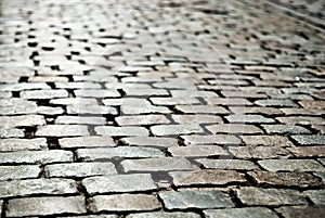 Brick pavement