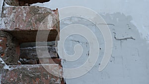 Brick and plaster combination graphic resource