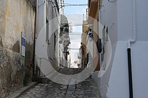 Brick Road of Bernalda Italy